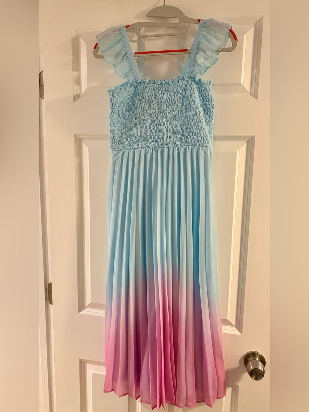 Girls Flowy Ombré Dress